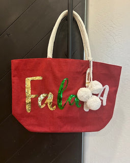 NEW Christmas  Fa La La Totes/Bags
