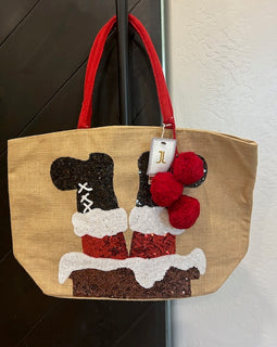 NEW Christmas Santa Totes/Bags