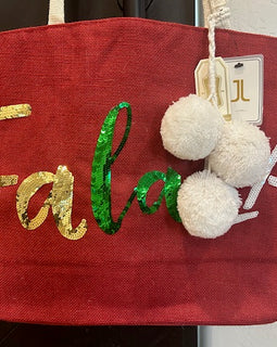 NEW Christmas  Fa La La Totes/Bags