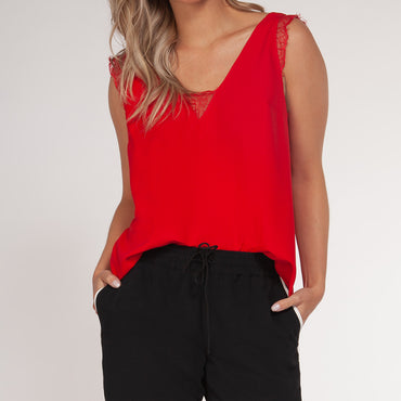 Dex gorgeous tank in red!