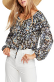 FP floral blouse (bodysuit)