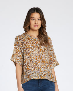 DJ Cheetah Print Top
