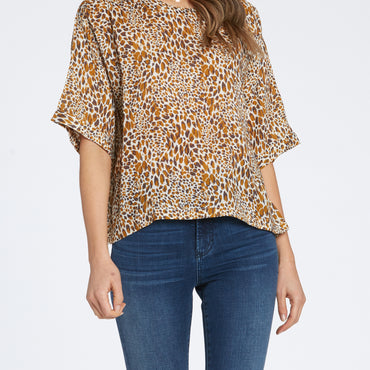 DJ Cheetah Print Top