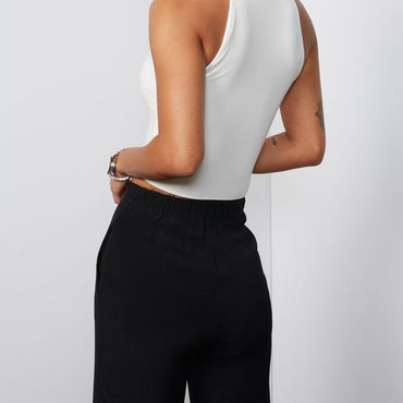 Halter Neck Top in white