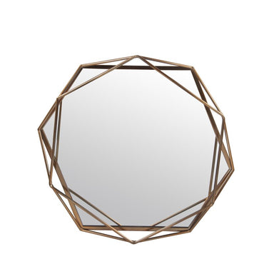 Prisma Mirror in Gold