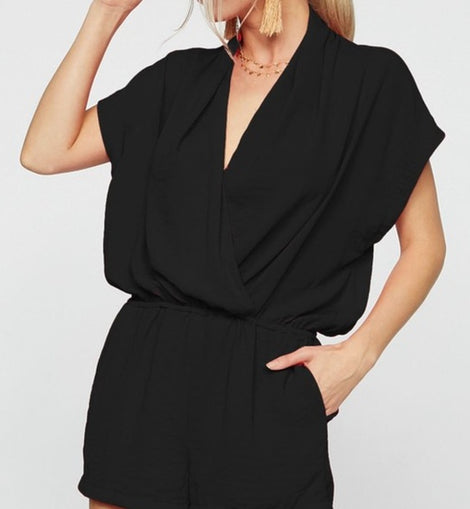 Bibi Romper in Black